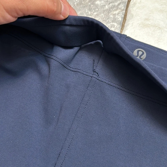 Lululemon Navy Open Knee Leggings - Picture 3 of 10